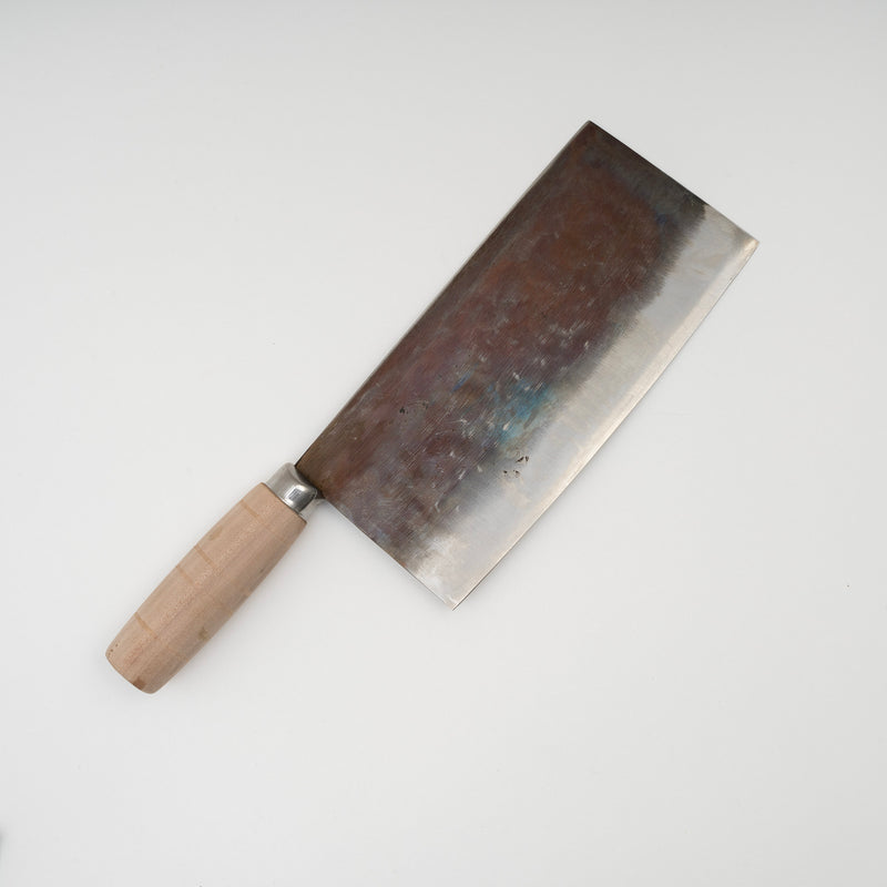 初心 千鍛 白鋼二號 不鏽鋼夾層 中華菜刀 200mm