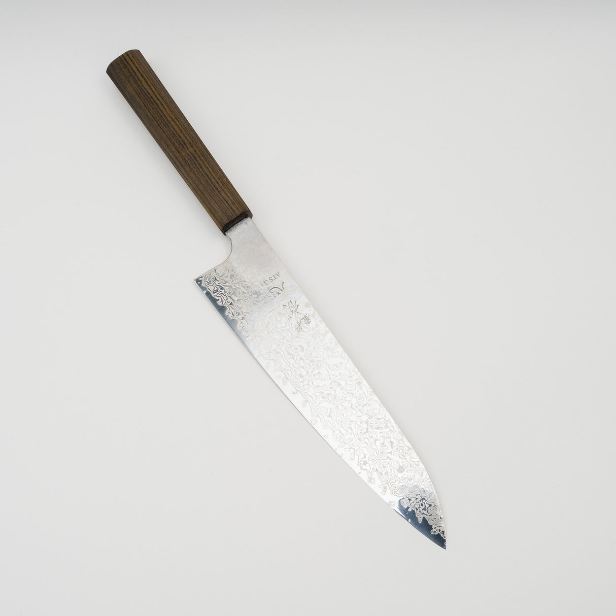 Hatsukokoro Ginga ATS34 Damascus Gyuto 210mm