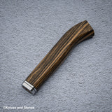Bocote Nenox WA 型手柄，適用於 Santoku / Bunka / Nakiri