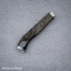 穩定化金黃色樹脂 Nenox Style WA 手柄，適用於三德刀/文化刀/菜刀