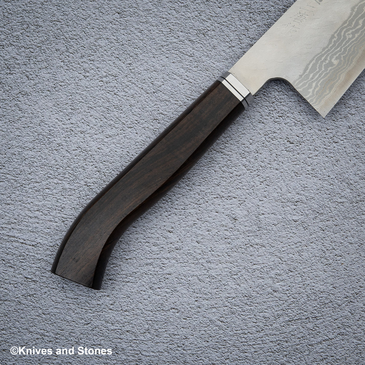 烏木 Nenox 風格 WA 手柄，適用於 Santoku / Bunka / Nakiri