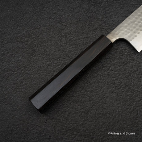 Katsushige Anryu Blue 2 Tsuchime Santoku 170mm 不鏽鋼包覆烏木