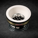 Portable Japanese Hibachi Tabletop Grill, Medium Size with Base