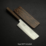 K&S Arare SG2 Nakiri 165mm by Iron Clad, Black Charcate Handle
