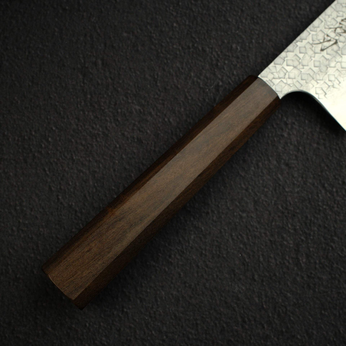 K&S Arare SG2 Nakiri 165mm by Iron Clad, Black Charcate Handle