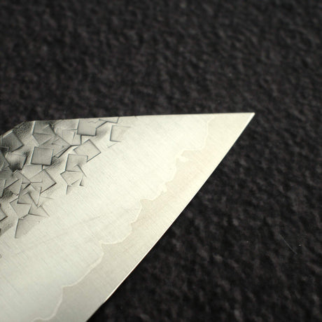 Knives and Stones 岩刃社 Arare SG2 文化刀 170mm 甲鐵刃物作 搭配黑色 Chacate 柄