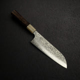小林圭 SG2 大馬士革 三德刀 170mm，黑檀木柄 牛角柄環