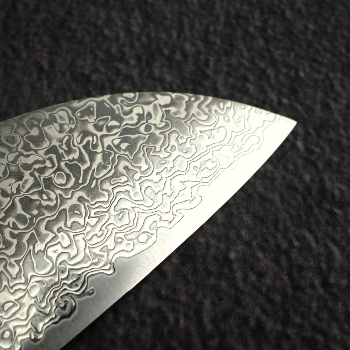 小林圭 SG2 大馬士革 三德刀 170mm，黑檀木柄 牛角柄環