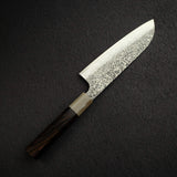 小林圭 SG2 大馬士革 三德刀 170mm，黑檀木柄 牛角柄環