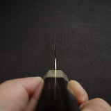 小林圭 SG2 大馬士革 三德刀 170mm，黑檀木柄 牛角柄環