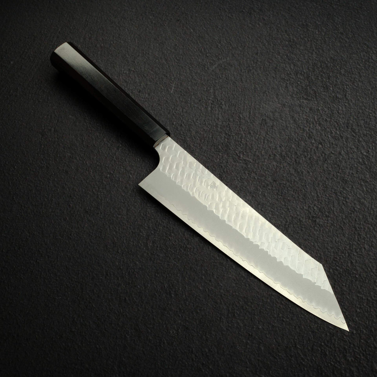 二唐 SG2 鎚目 霧面 鏡面 切付牛刀 210mm 黑檀木