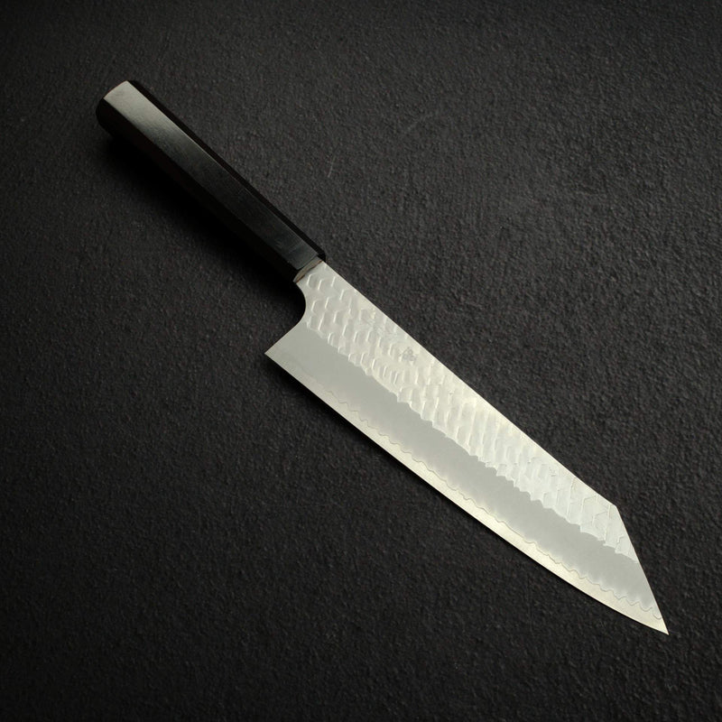 二唐 SG2 鎚目 霧面 鏡面 切付牛刀 210mm 黑檀木