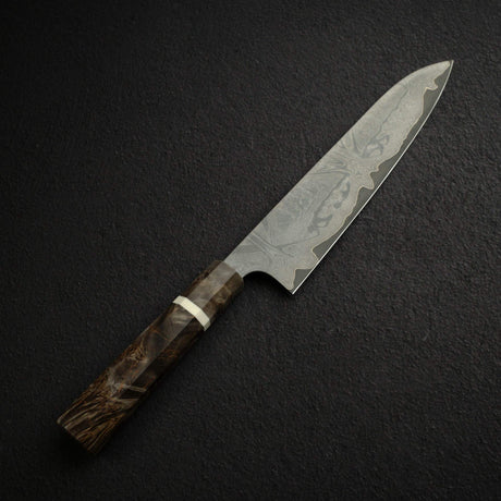 初心 x 二唐 VG XEOS 黑染 大馬士革 牛刀 240mm w/ 刀鞘
