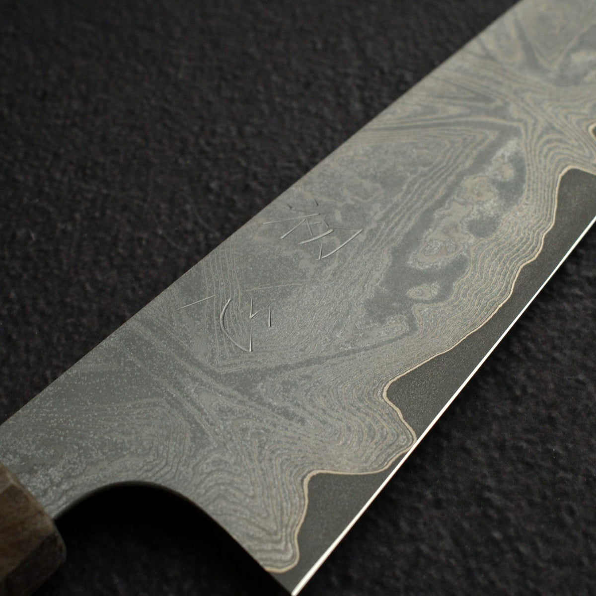 初心 x 二唐 VG XEOS 黑染 大馬士革 牛刀 240mm w/ 刀鞘