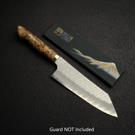 二唐 SG2 鎚目 霧面鏡面 文化刀 180mm 西式楓木瘤柄