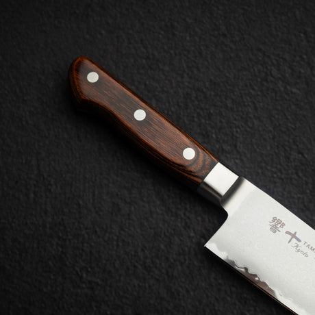 Tamahagane 京都 63 層大馬士革牛刀 210mm 木柄 二等品