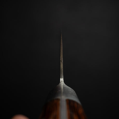 玉鋼 Kyoto 63 層-大馬士革 牛刀 刀 210mm 木 柄 二級品