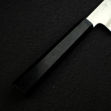 鐵人 銀三鋼 浮刃 切付牛刀 210mm 黑檀木手柄