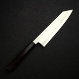 鐵人 銀三鋼 浮刃 切付 牛刀 240mm 黑檀木柄