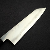 鐵人 銀三鋼 浮刃 切付 牛刀 240mm 黑檀木柄