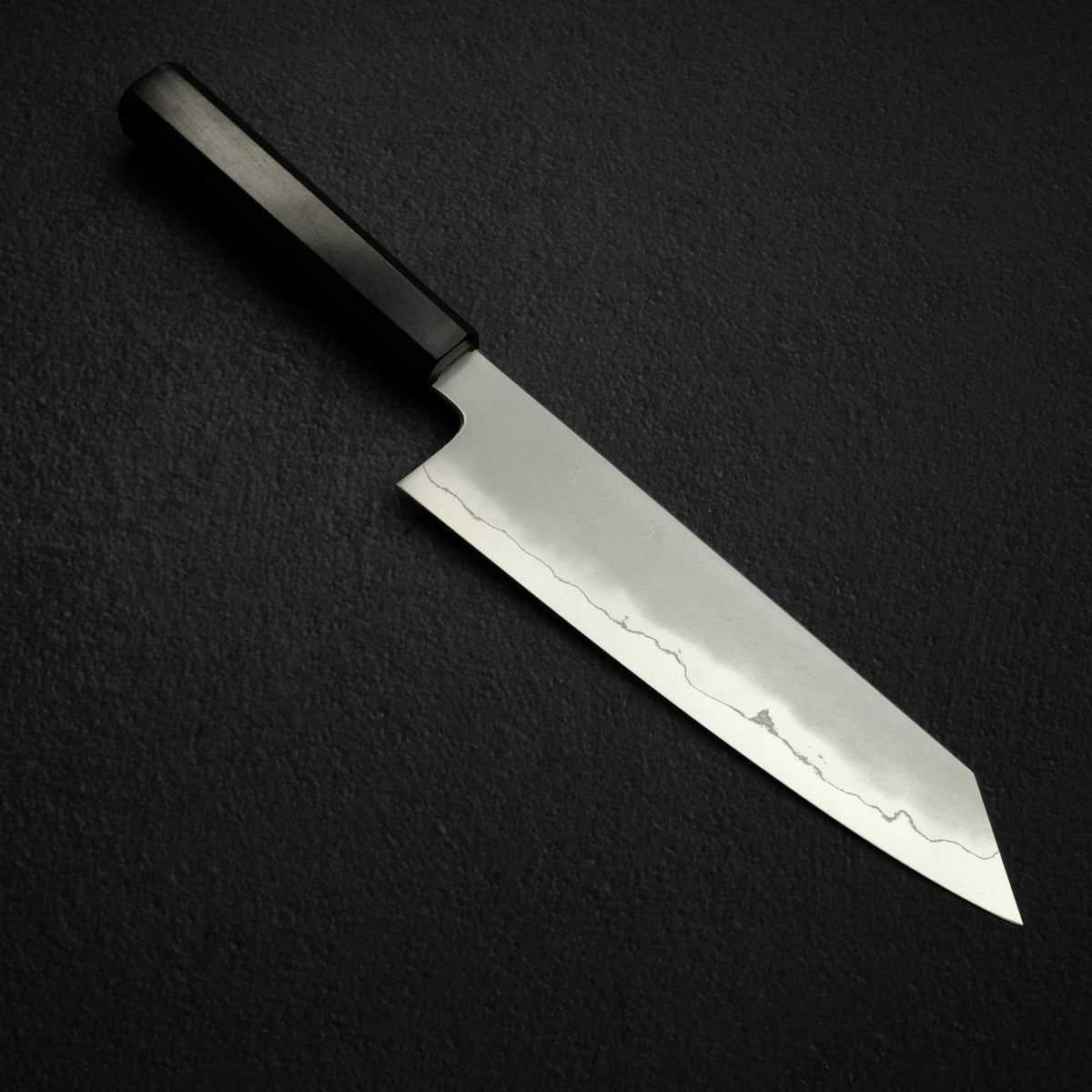 鐵人 銀三鋼 霞 切付牛刀 210mm 黑檀木手柄