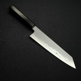 鐵人 銀三鋼 霞 切付牛刀 210mm 黑檀木手柄