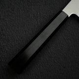 鐵人 銀三鋼 霞 切付牛刀 210mm 黑檀木手柄