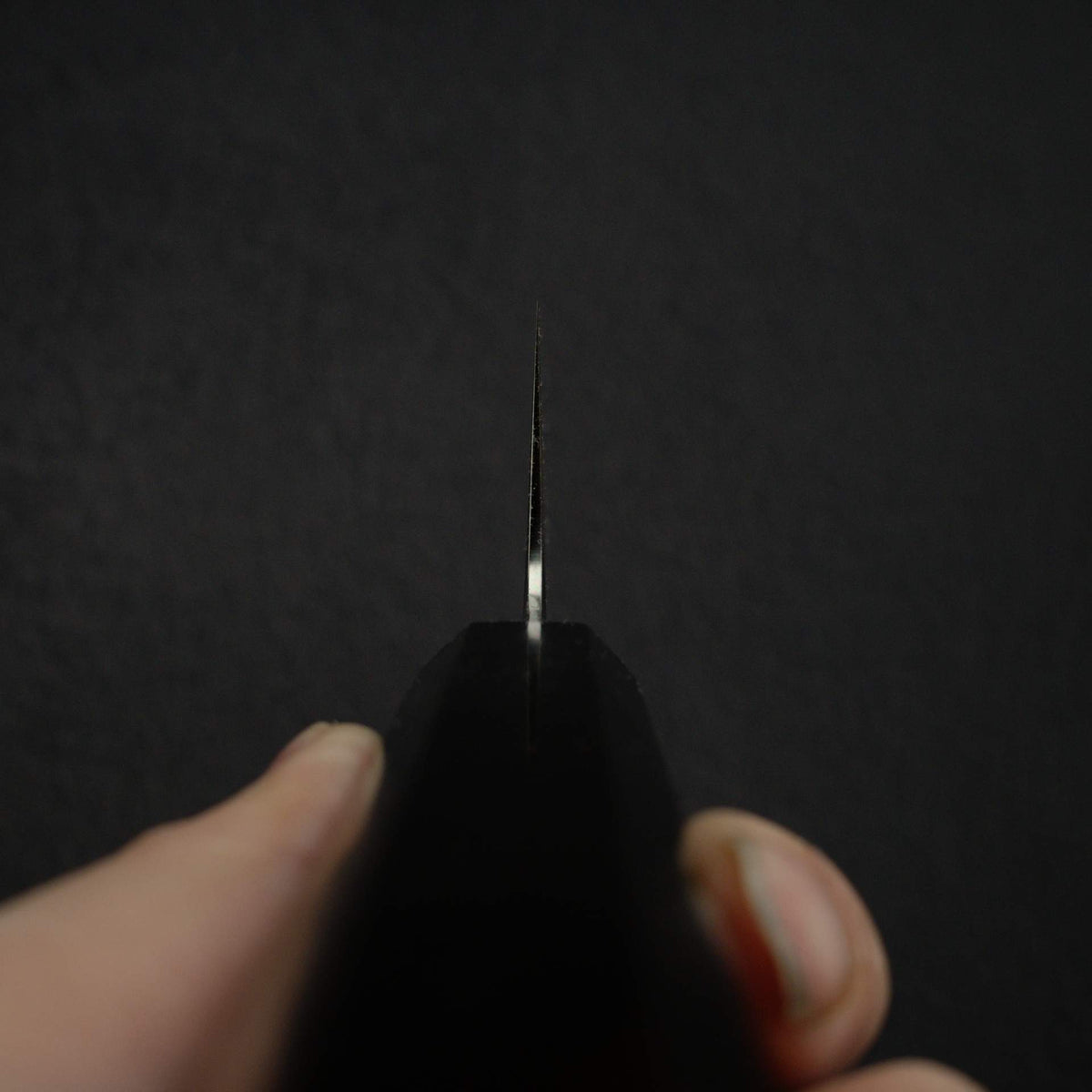 鐵人 銀三鋼 霞 切付牛刀 210mm 黑檀木手柄