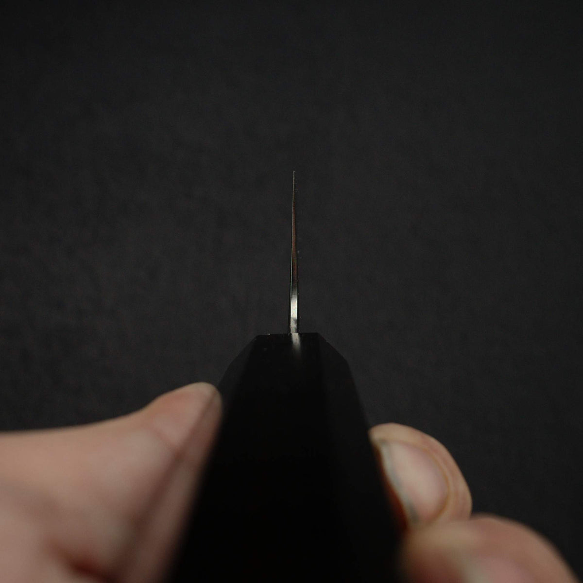 鐵人 銀三鋼 霞 牛刀 210mm 黑檀木手柄