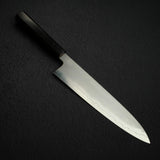 鐵人 銀三鋼 霞 牛刀 240mm 黑檀木柄