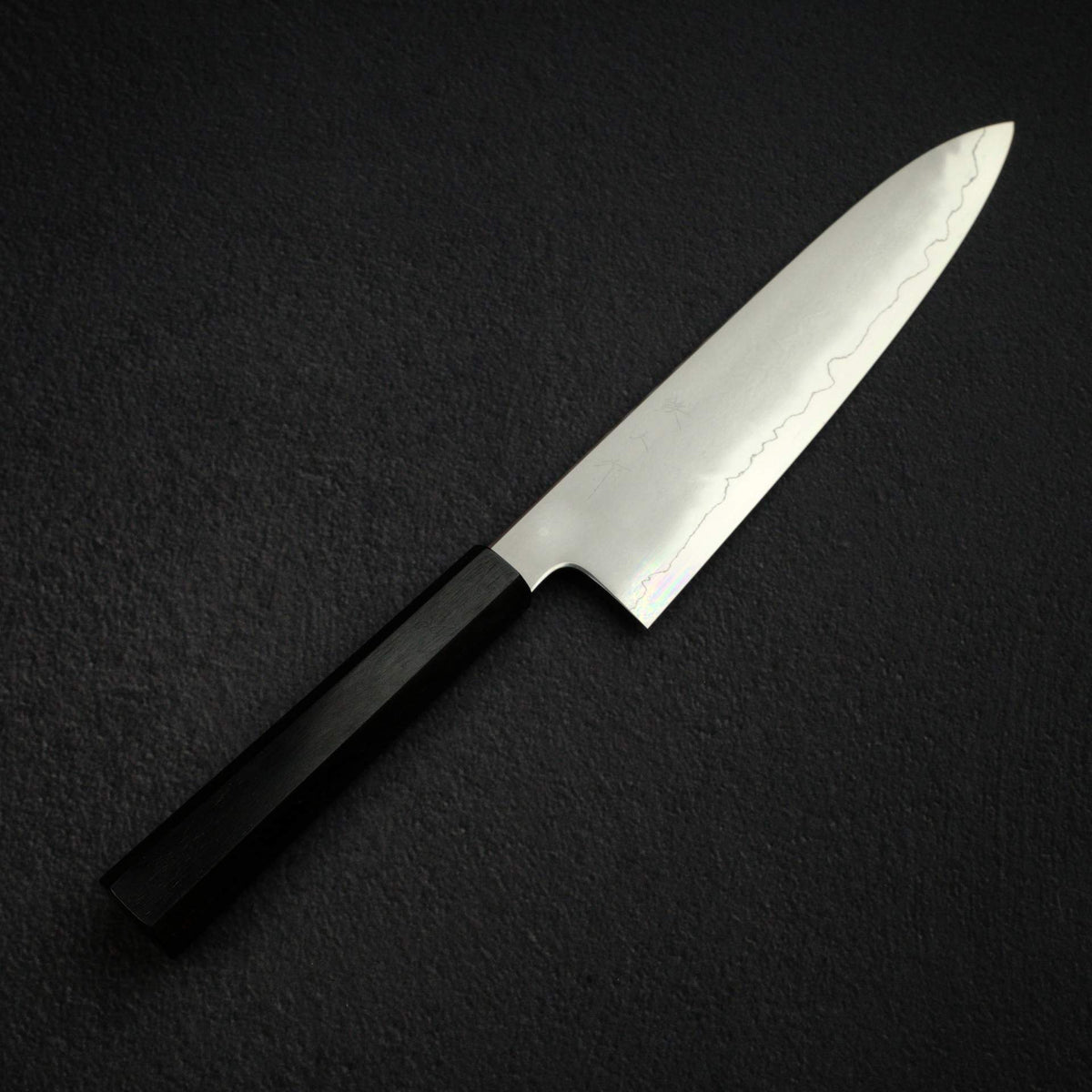 鐵人 銀三鋼 霞 牛刀 240mm 黑檀木柄