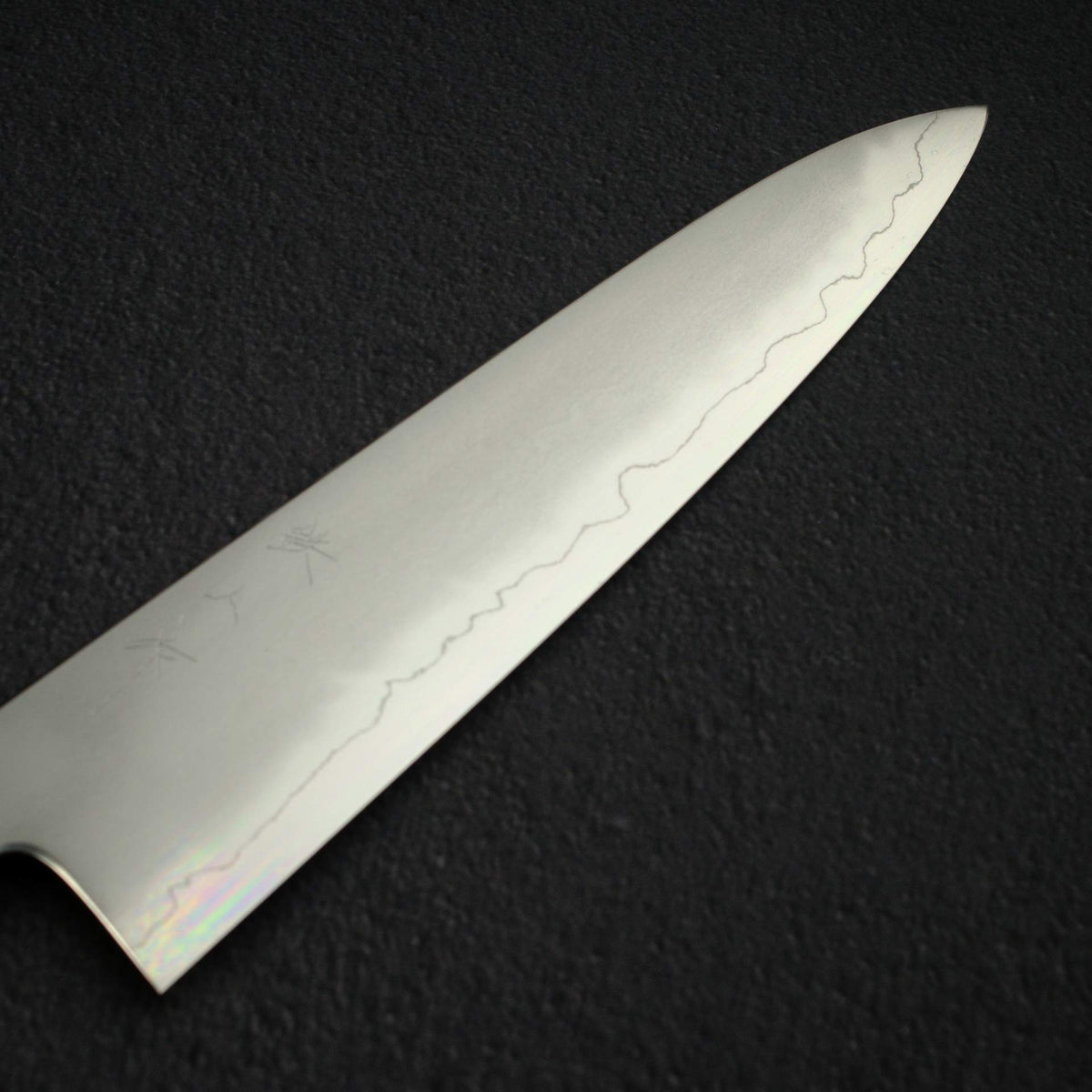 鐵人 銀三鋼 霞 牛刀 240mm 黑檀木柄