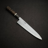 初心 x 中川悟志 青鋼一號 大馬士革 牛刀 240mm