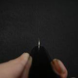 鐵人 銀三鋼 霞 切付牛刀 240mm 黑檀木刀柄