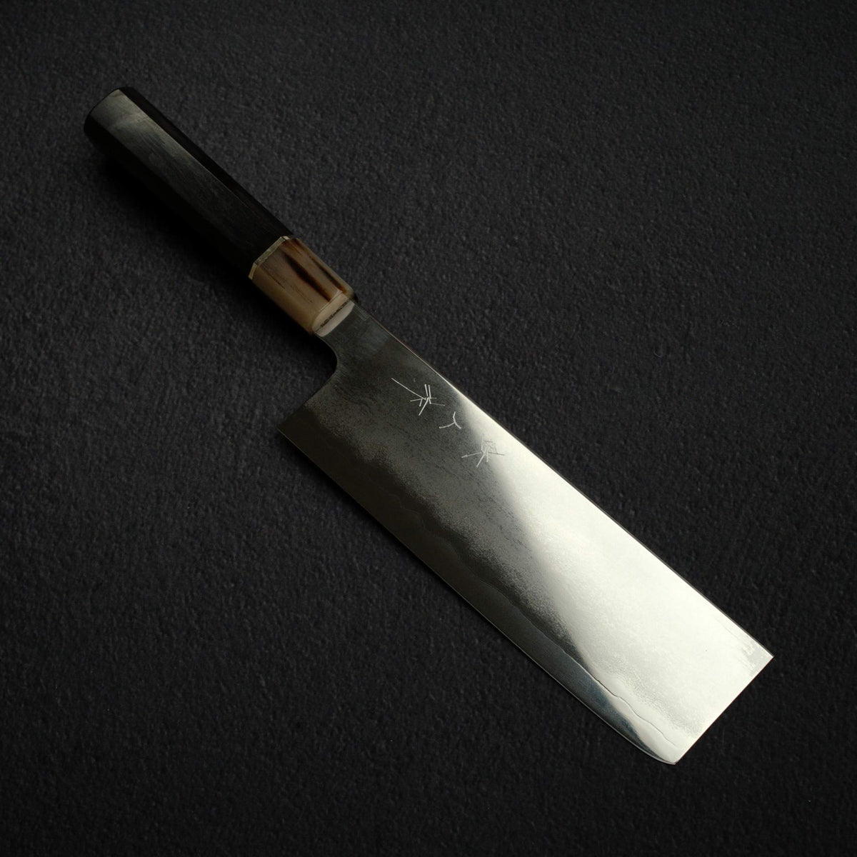 鐵人 銀三鋼 鍛流線 菜切刀 170mm 附刀鞘