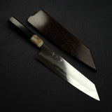 鐵人 銀三鋼 鍛流線 切付牛刀 210mm 附刀鞘