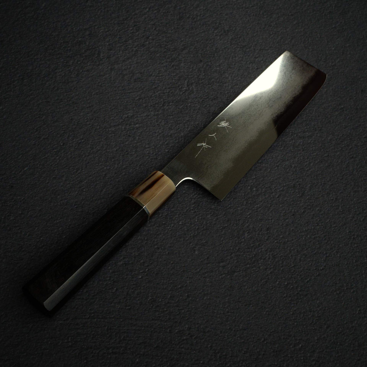 鐵人 銀三鋼 鍛流線 菜切刀 170mm 附刀鞘