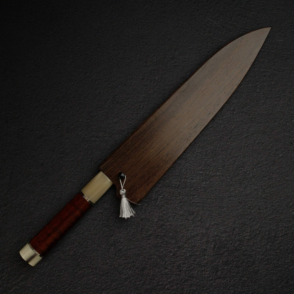 Tetsujin SP Lightning Blue 2 Hand-folded Damascus Gyuto 240mm w/ Saya