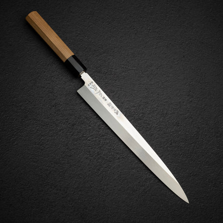 正本總本店 青鋼本燒（HA，青紙二號）柳刃 270 公釐（附鞘）HA0427