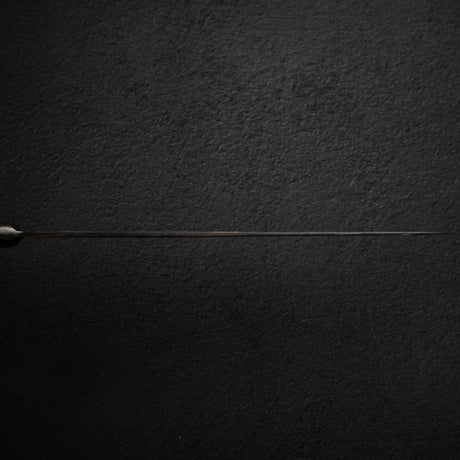 Teruyasu Fujiwara Denka 柳刃 240mm 青紙 Super 黑打