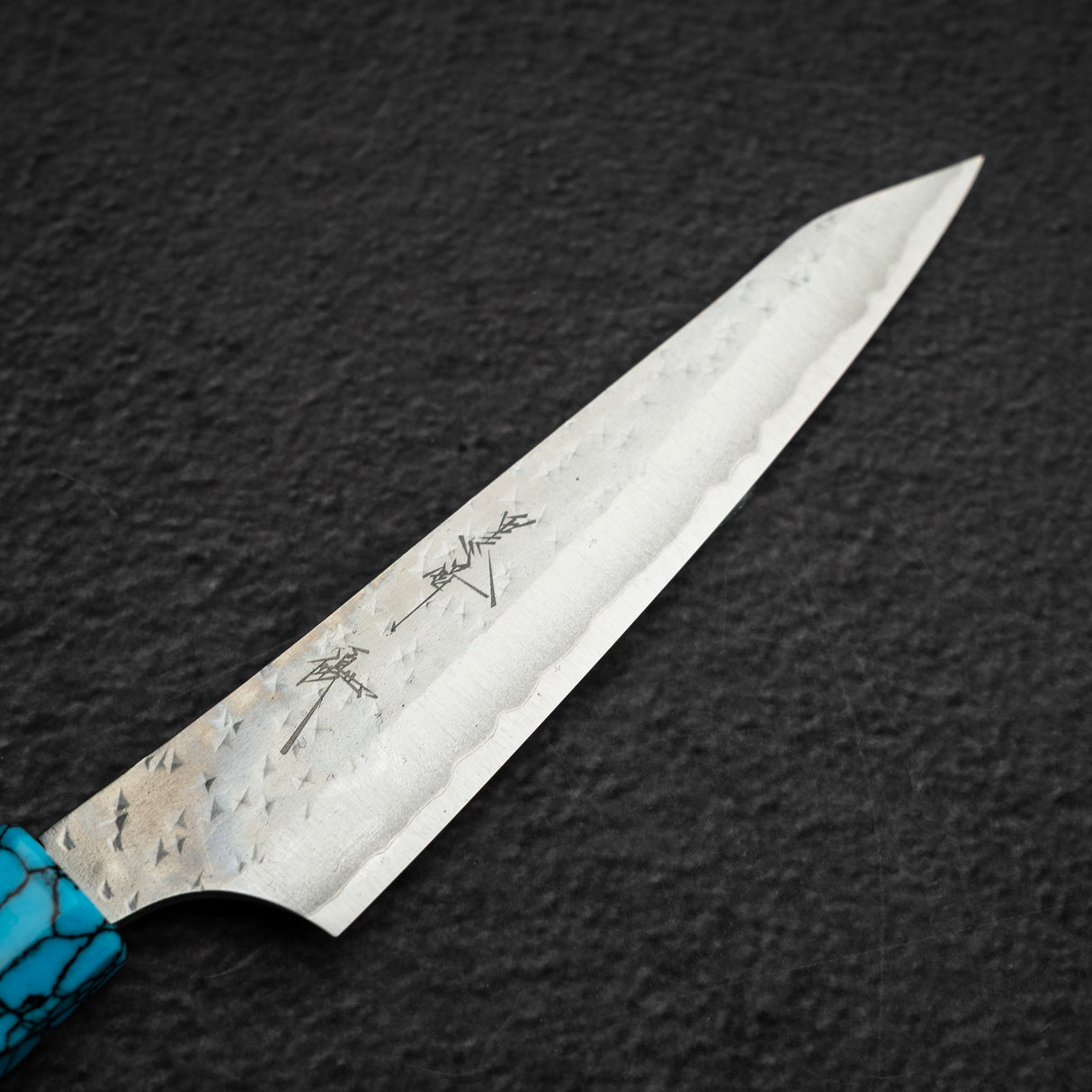 Kurosaki Kokusen Ei AS Petty 130mm - Turquoise Ferrule