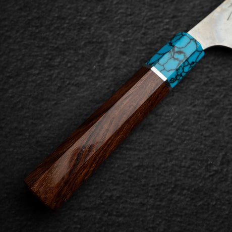 黑崎優 Kokusen Ei AS 小刀 130mm－綠松石刀枕