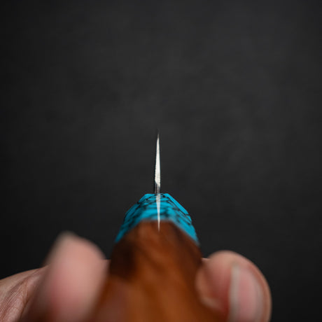 黑崎優 Kokusen Ei AS 小刀 130mm－綠松石刀枕