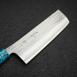 Kurosaki Kokusen Ei AS Nakiri 170mm - Turquoise Ferrule