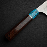 Kurosaki Kokusen Ei AS K tip Gyuto 210mm - Turquoise Ferrule