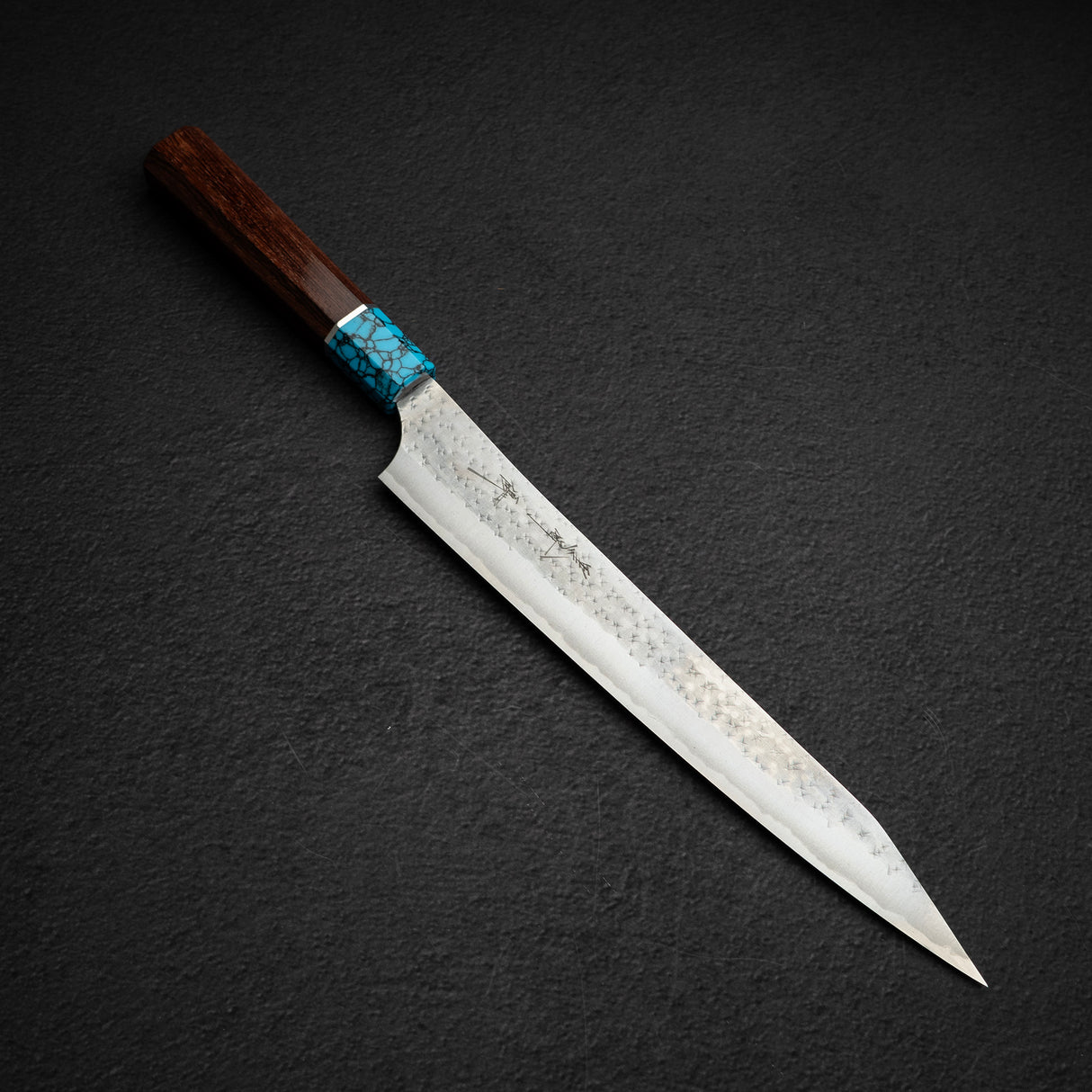 黑崎 黑閃 Ei AS 筋引 240mm - 綠松石 口金