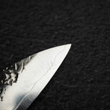 Yu 黑崎 雫 (水滴) SG2鋼 / SG2粉末高速鋼 小刀 / 蔬果刀 120mm