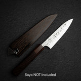 Yu 黑崎 雫 (水滴) SG2鋼 / SG2粉末高速鋼 小刀 / 蔬果刀 120mm
