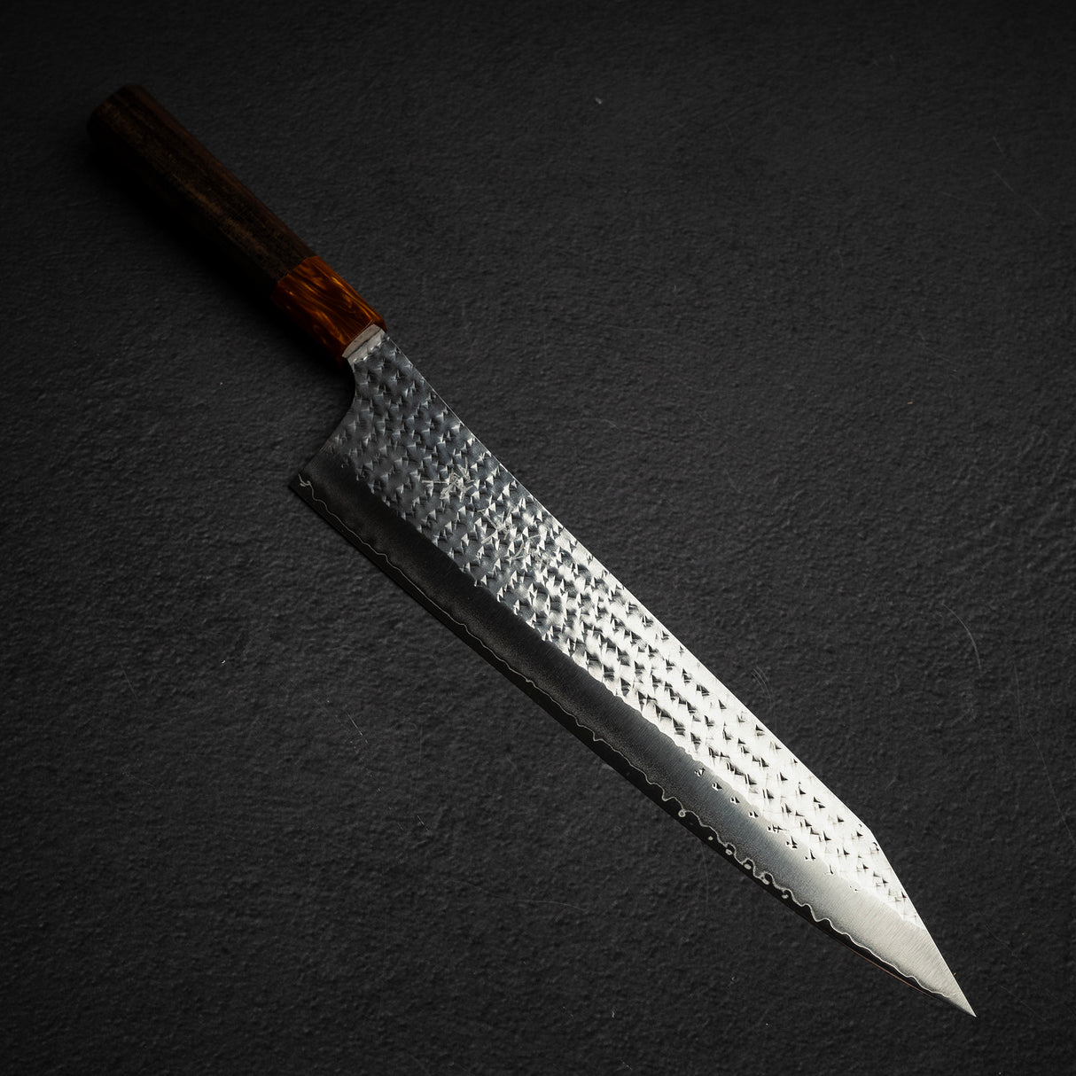 黑崎 閃光 Ei SG2鋼 / SG2粉末高速鋼 切付 牛刀 270mm 金 口金