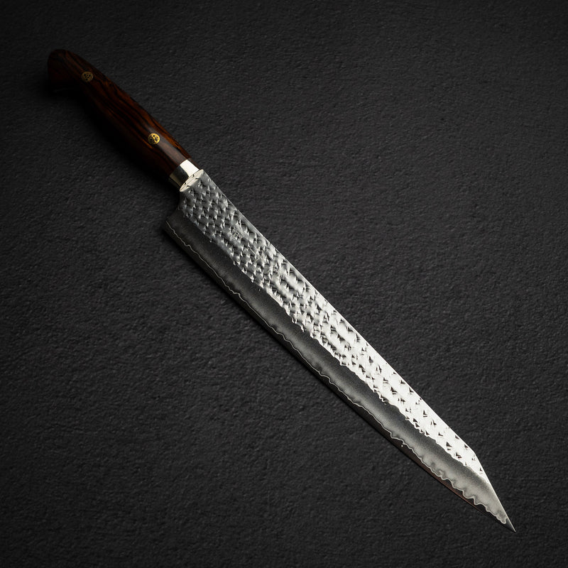 Kurosaki Senko Ei SG2 Sujihiki 270mm Ironwood Western Handle